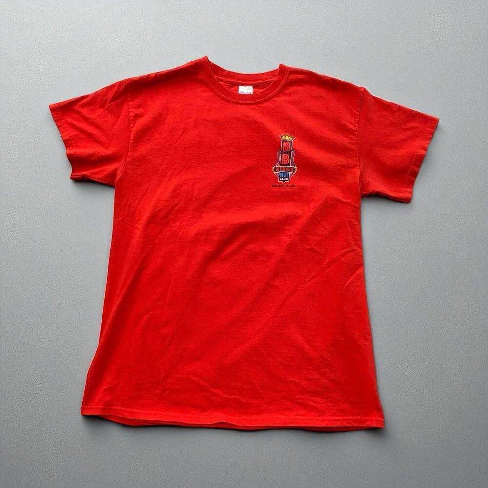 BB Kings Blues Club Memphis TN Graphic T-shirt Mens Sz Med Red
